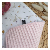 Serviette élastiquée "oies"