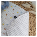 Serviette élastiquée "canetons"