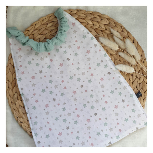 Serviette élastiquée "étoiles"
