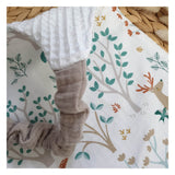 Serviette élastiquée "forêt"