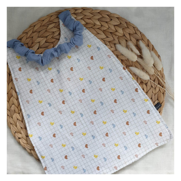 Serviette élastiquée "canetons"