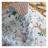 Serviette élastiquée "forêt"