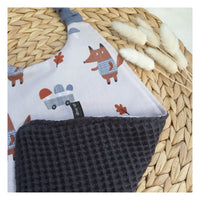 Serviette élastiquée "loup"