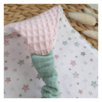 Serviette élastiquée "étoiles"
